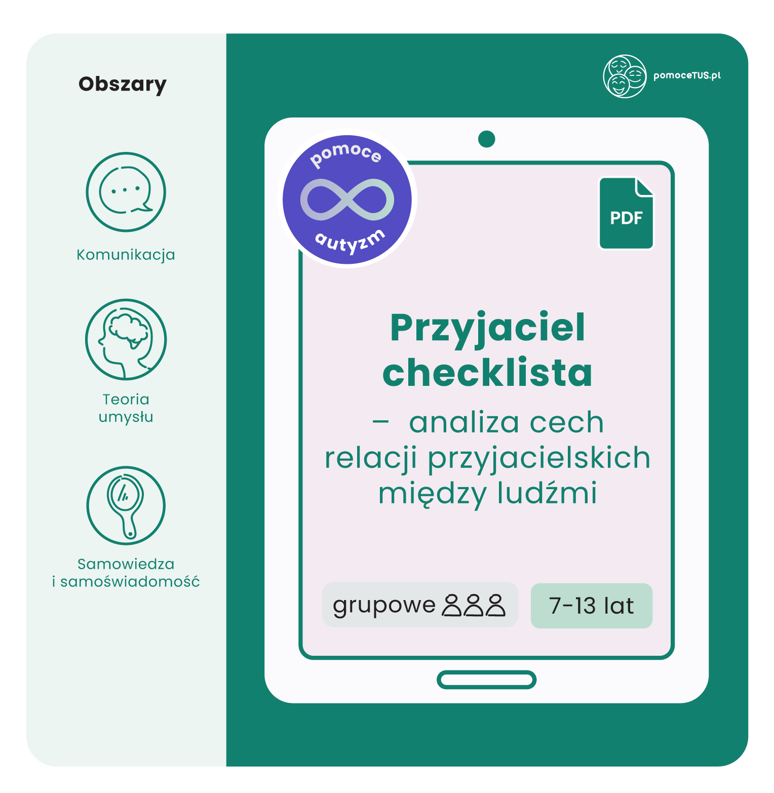 Przyjaciel checklista - analiza cech relacji przyjacielskich między ludźmi (PDF)