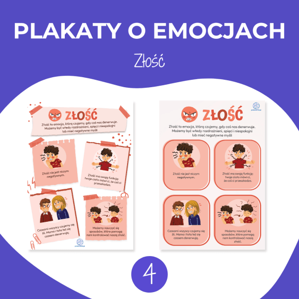 Plakaty emocji - wybierz swoją emocję! - obrazek 5