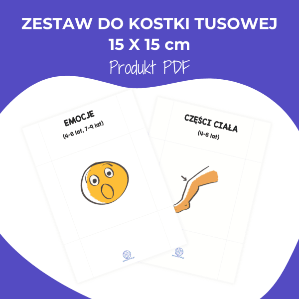 Zestaw karteczek do kostki TUS-owej 15x15cm