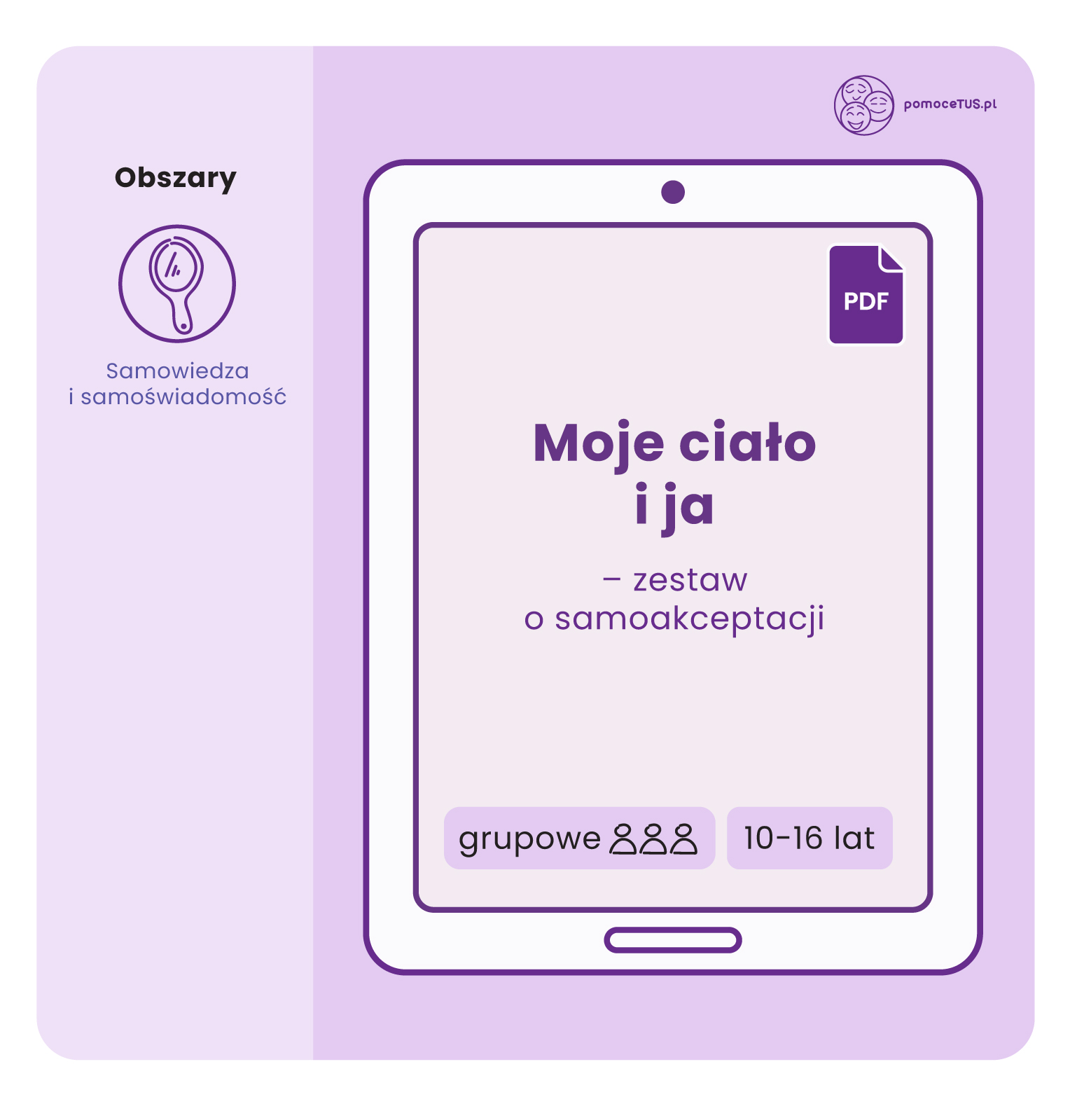 Moje ciało i ja - zestaw o samoakceptacji (PDF)