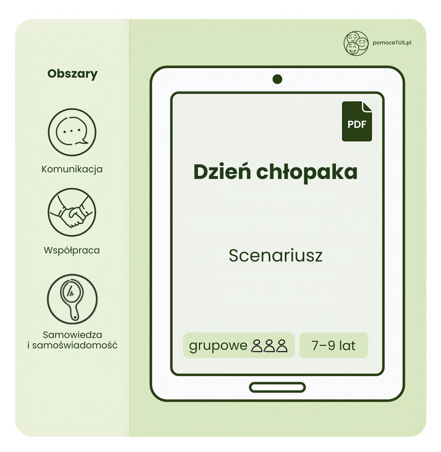 Scenariusz na Dzień Chłopaka 7-9 lat