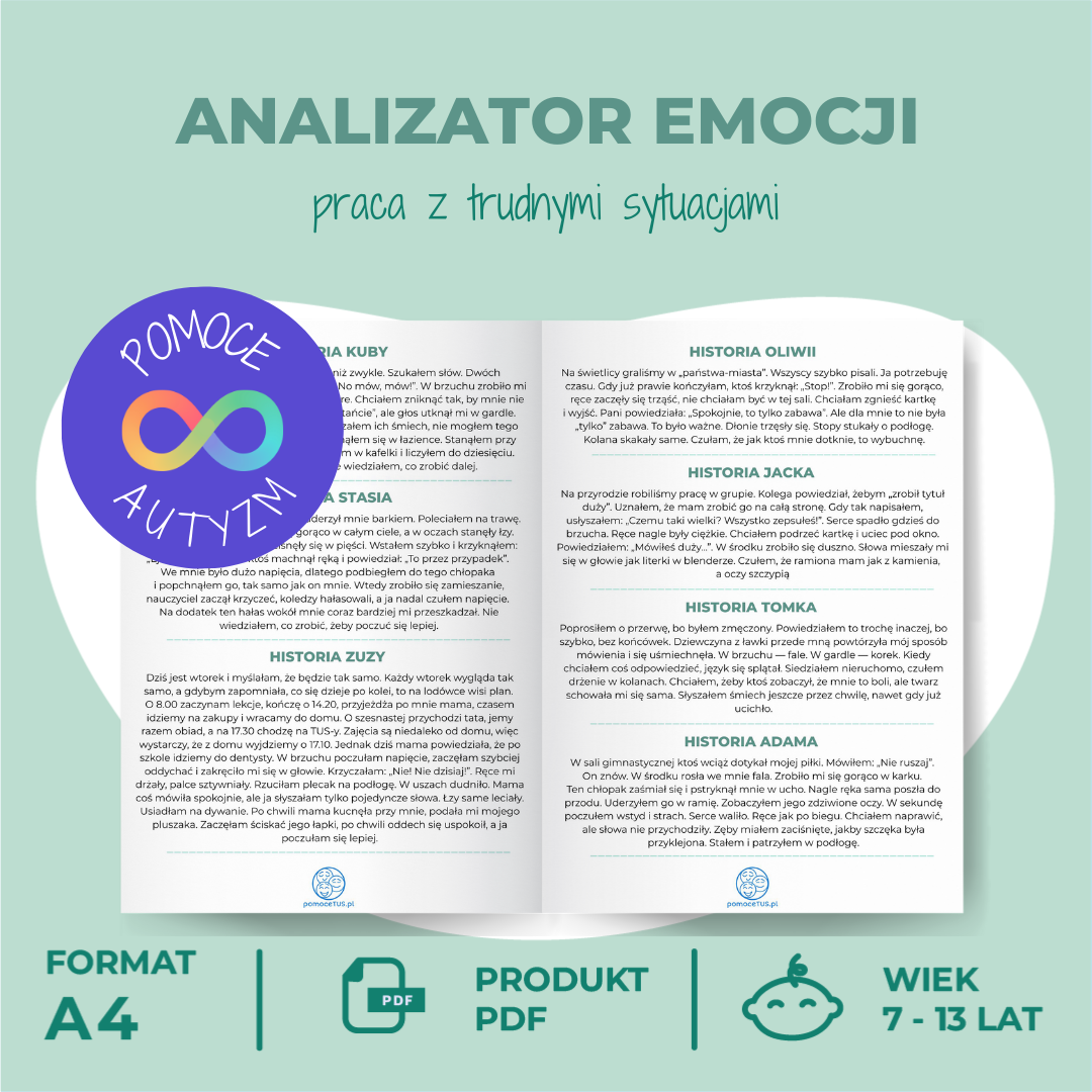 Analizator emocji – praca z trudnymi sytuacjami - wnętrze