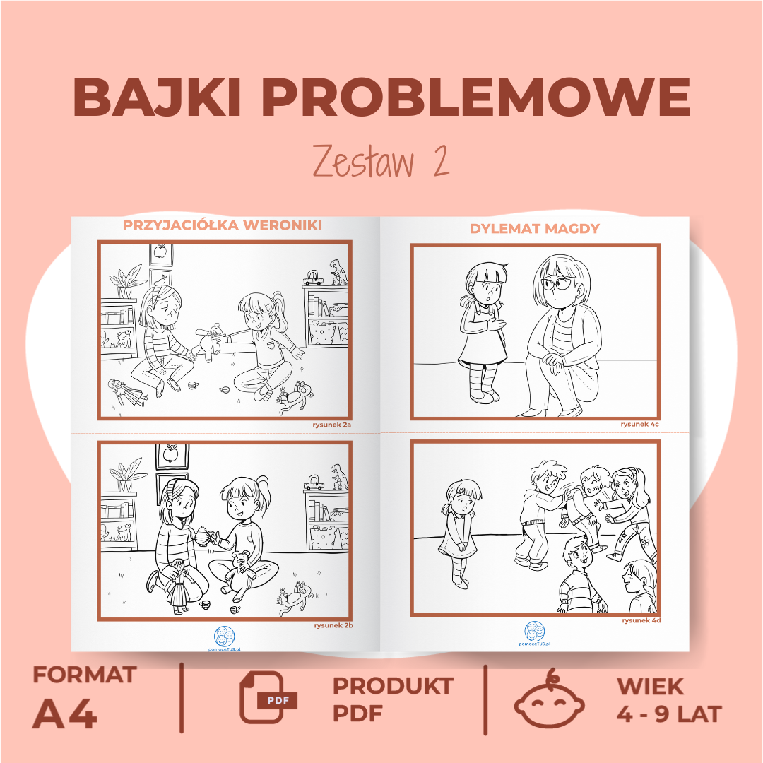 Bajki problemowe ZESTAW 2 - wnętrze