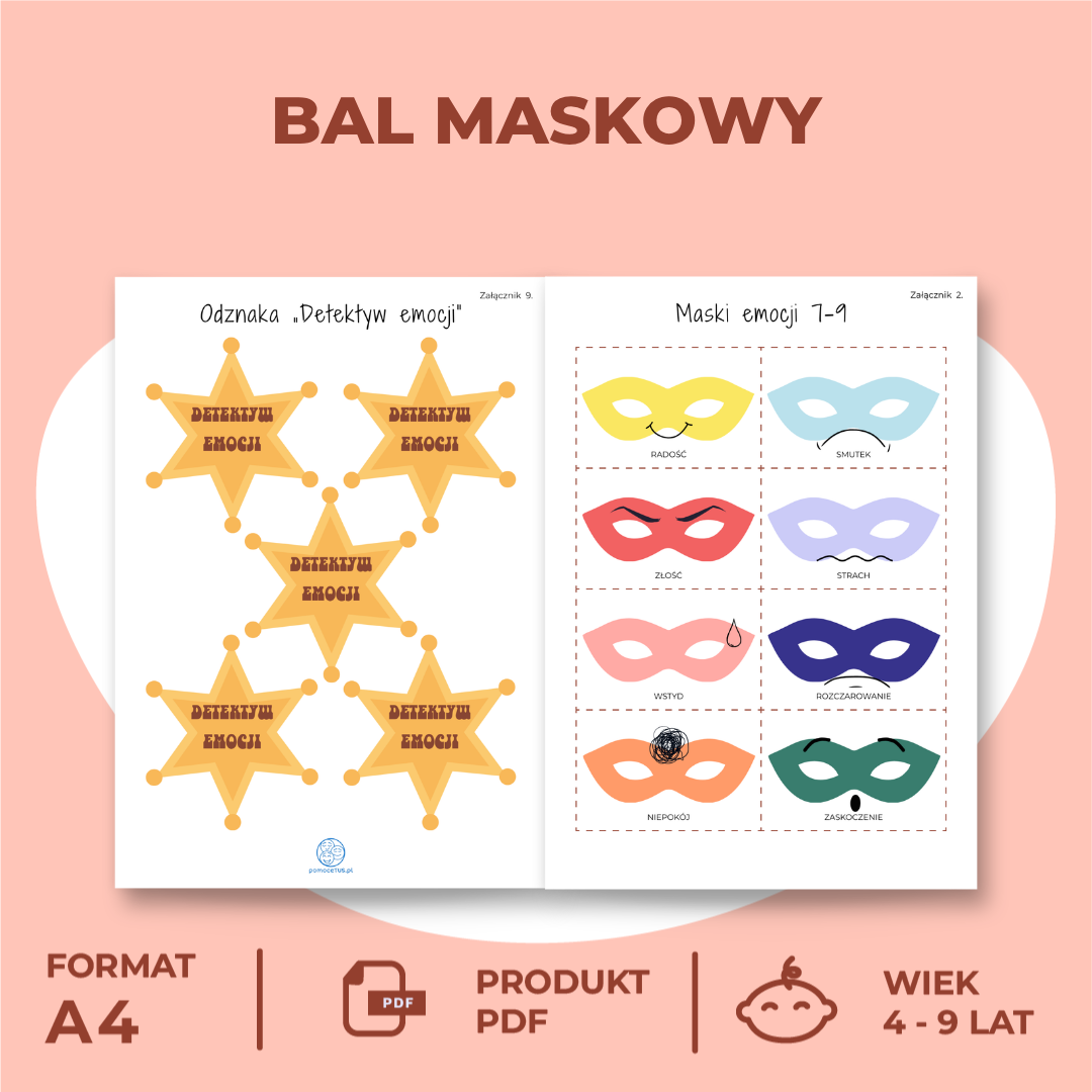 Bal maskowy - o emocjach i potrzebach dzieci 4-9 lat (PDF) - obrazek 2