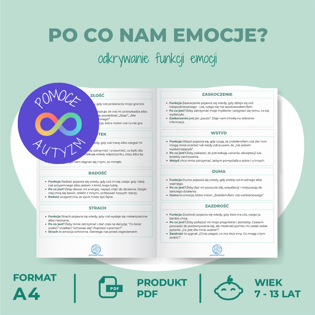 Po co nam emocje? - odkrywanie funkcji emocji - wnętrze
